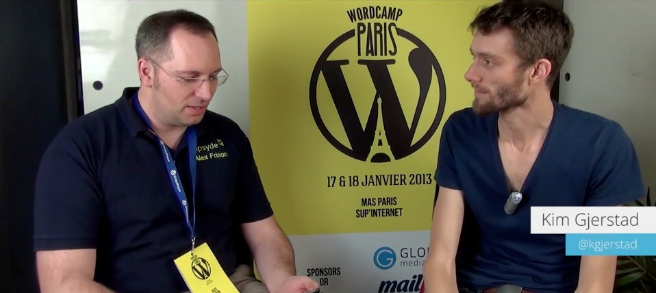 Interview mit Kim Gjerstad von MailPoet @ WordCamp Paris 5