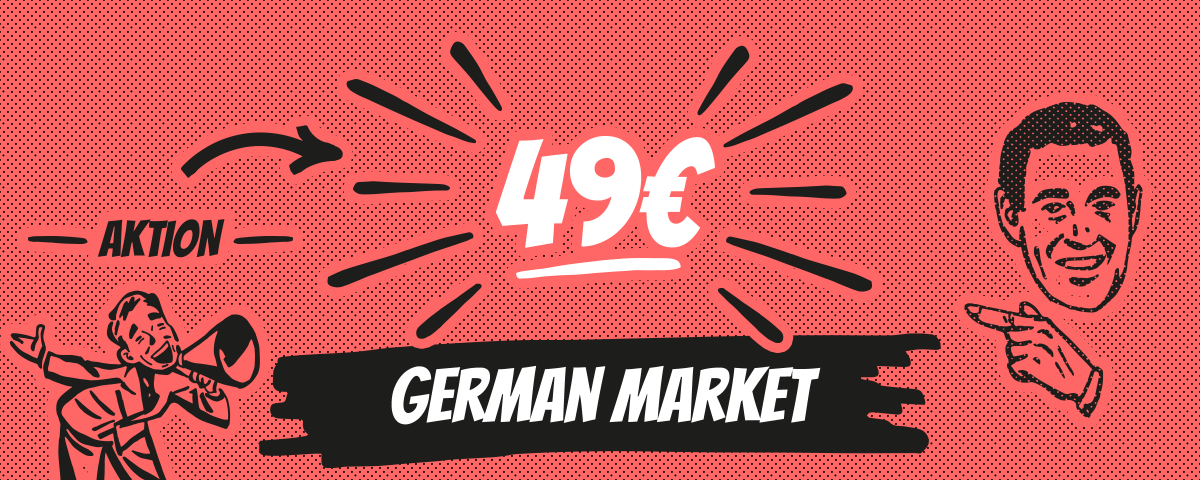 Sommeraktion: German Market für 49 Euro - Nur für kurze Zeit 1
