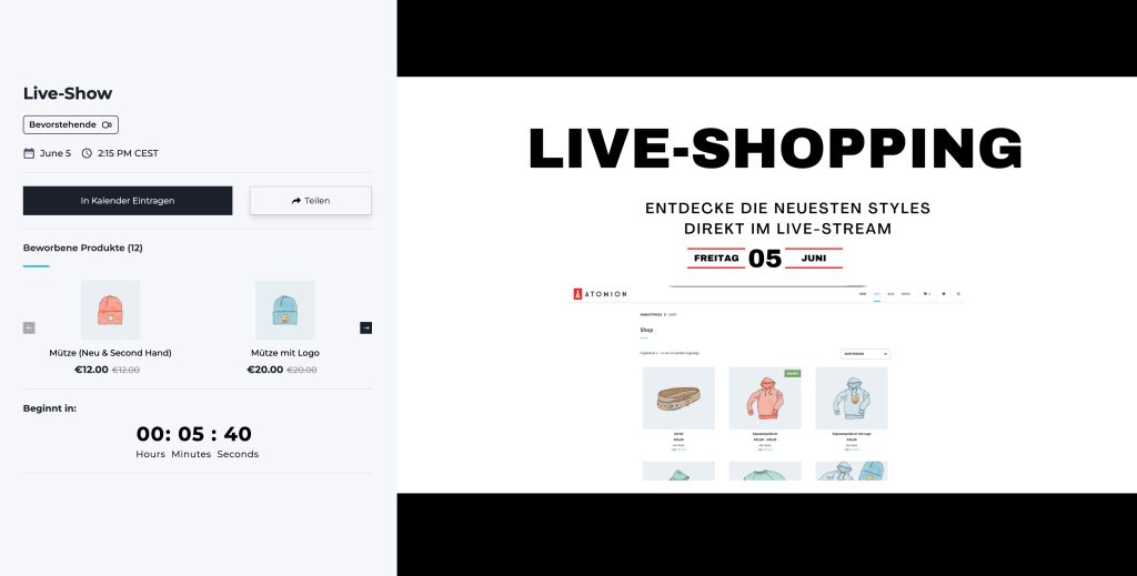 Live-Shopping-WooCommerce